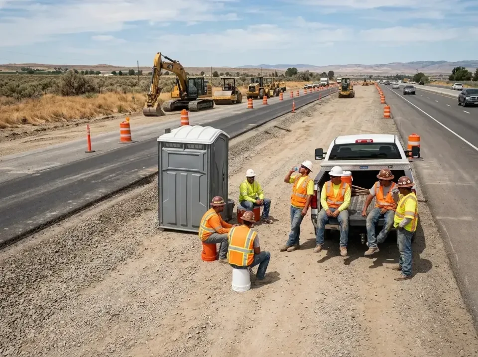 highway-road-construction-crew-007 — frequently asked questions, Porta Potty and Restroom Rentals in Milton, LA